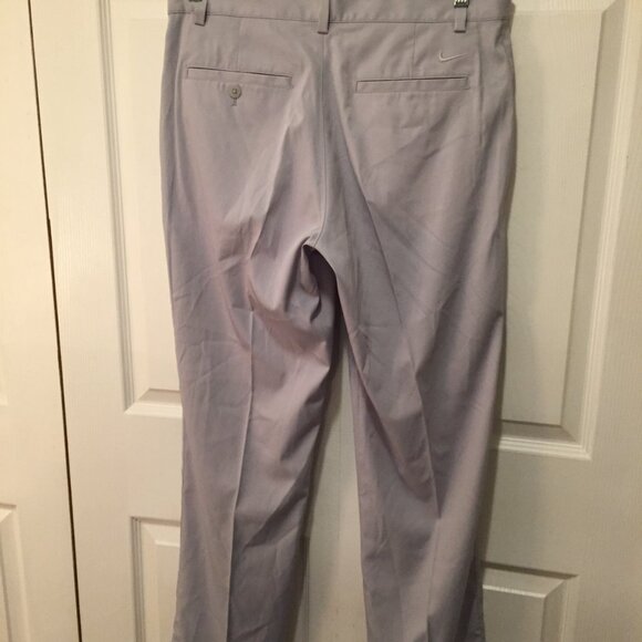 Nike Dri-Fit Men's Golf Flex Pants Woven (906780) Gray Size 32 x 30 NEW - Picture 6 of 8